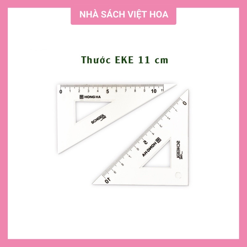 Bộ thước kẻ eke Hồng Hà 3476