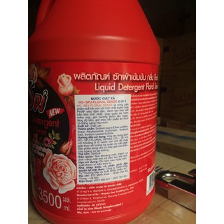 NƯớc giặt xả SPJ đỏ 3500ml thái lan