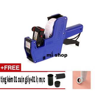 Máy Bắn Giá Tiền (Màu sắc ngẫu nhiên) Tặng cuộn tem máy bắn