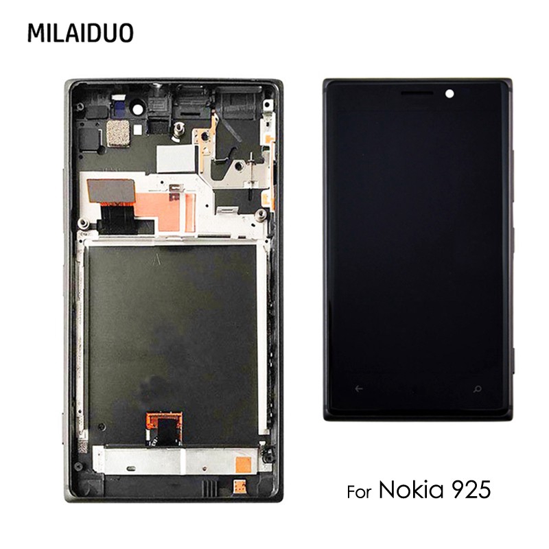 For Nokia Lumia 925 LCD Display with Touch Screen Digitizer Sensor Full Assembly