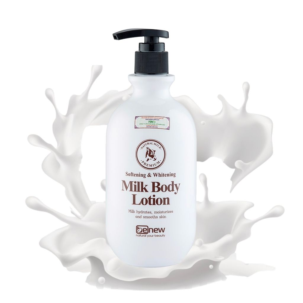 Sữa dưỡng thể trắng da BENEW Whitening Body Lotion Hàn Quốc không gây nhờn dính trên da