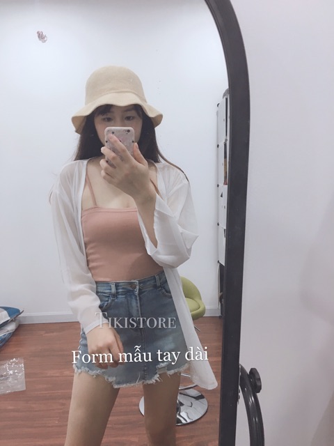 Áo Khoác Voan Mỏng Dáng Dài | BigBuy360 - bigbuy360.vn