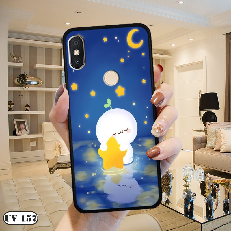 Ốp lưng nhám Xiaomi Redmi S2 - in hình