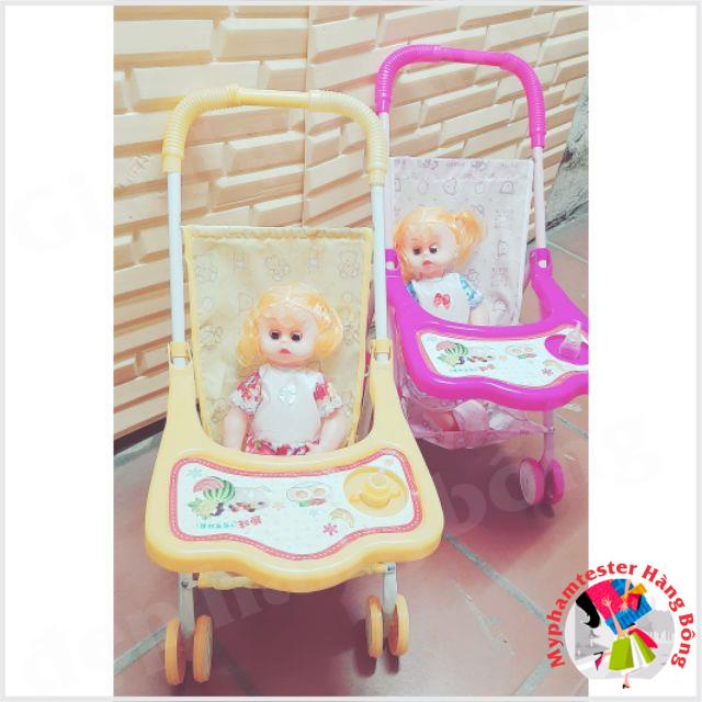 Xe đẩy búp bê cho bé gái
