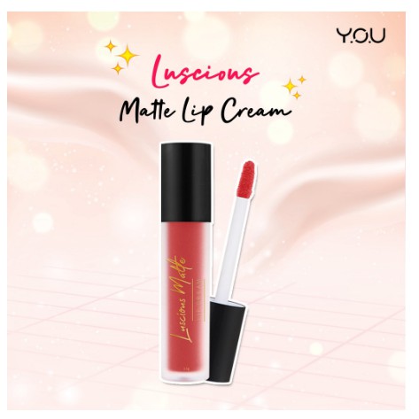 (Hàng Mới Về) Son Kem Lì Y.O.U Lucious Lên Màu Chuẩn Đẹp