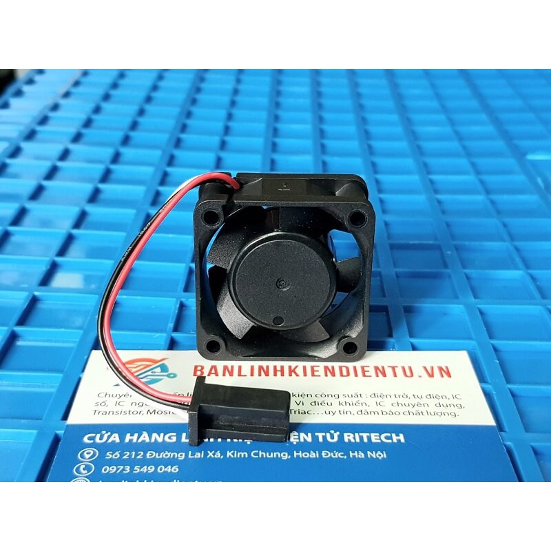 Quạt NMB 1608KL-05W-B39 0.08A/24V 40*40*20mm zắc đen