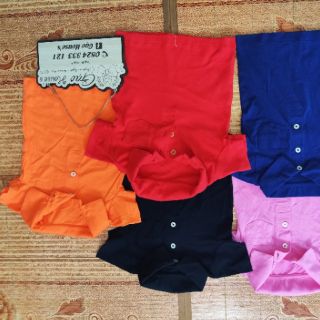Áo thun polo cotton bé trai