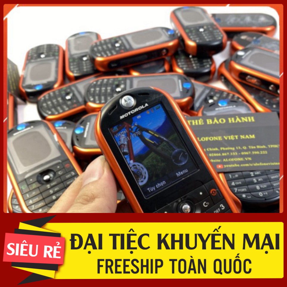 GIÁ KỊCH SÀN Điện thoại motorola Rock E2 Mới Nguyên Hộp Có Tiếng Việt Loa To GIÁ KỊCH SÀN