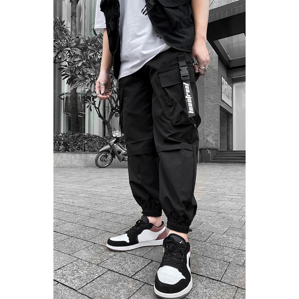 Quần Jogger Hộp - Hip Hop Cuff Cargo Streetwear