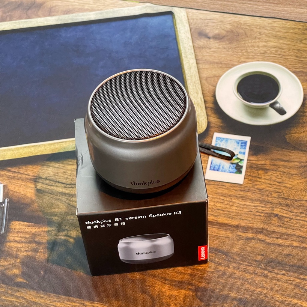Loa Bluetooth Lenovo K3, Loa Không Dây Nhỏ Gọn, Âm Thanh Bass Siêu Trầm Lenovo K3