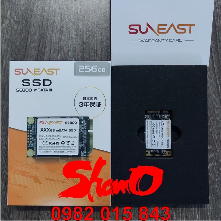 Ổ cứng SSD SunEast nội địa Nhật Bản – Bảo hành 3 năm ( SE800 2.5” SATA III – SE800 mSATA III – SE800 NGFF SATA III )