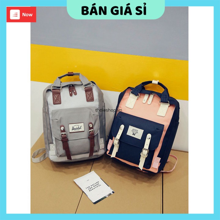 Balo thời trang  GIÁ VỐN  Balo phiên bản Hàn Quốc Anollo 25x12x39cm, vải siêu xịn, balo cá tính năng động 9050