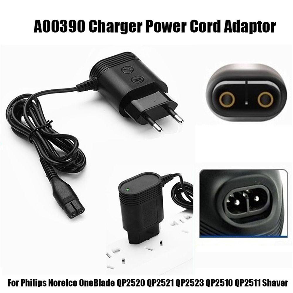 Dây Cáp Nguồn USB Phích Cắm EU A00390 Dành Cho Philips Norelco OneBlade QP2520 QP2521 QP2523 QP2510 QP2511