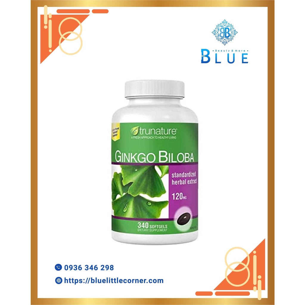 Viên uống tuần hoàn - bổ não Ginkgo Biloba Doctor's Best