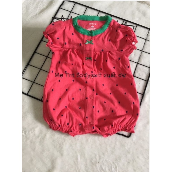 (CHỌN MẪU sơ sinh) Body đùi xuất dư chất cotton xịn xò cho bé trai, gái từ 0 đến 5kg