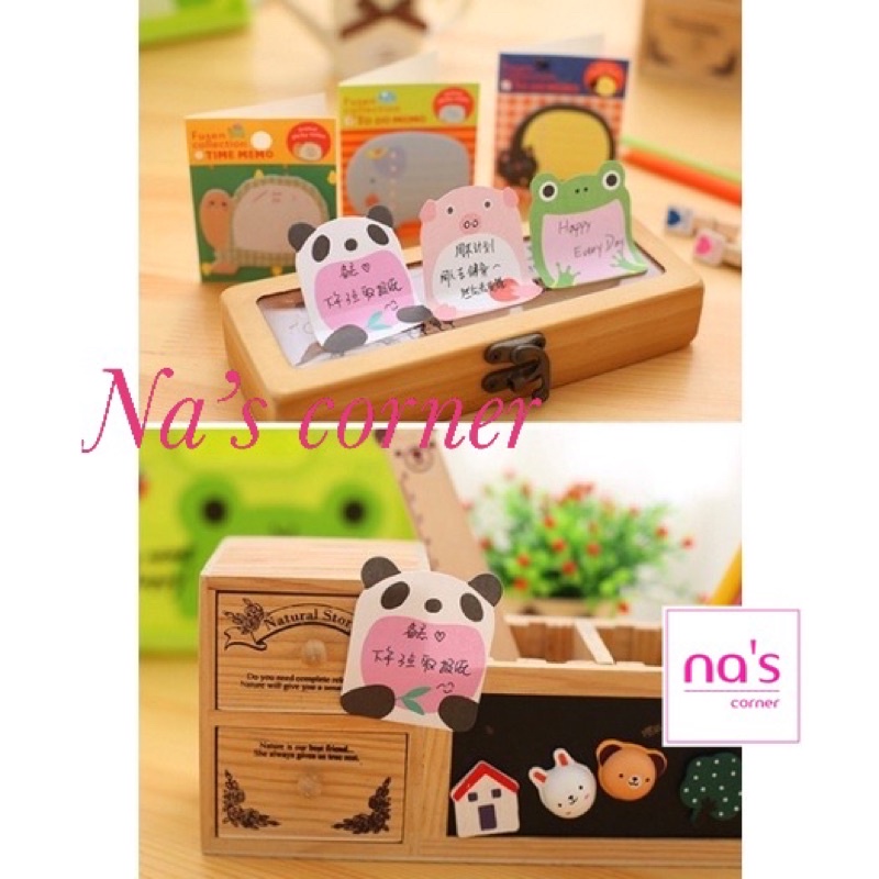 Giấy note ghi chú động vật cute dễ thương
