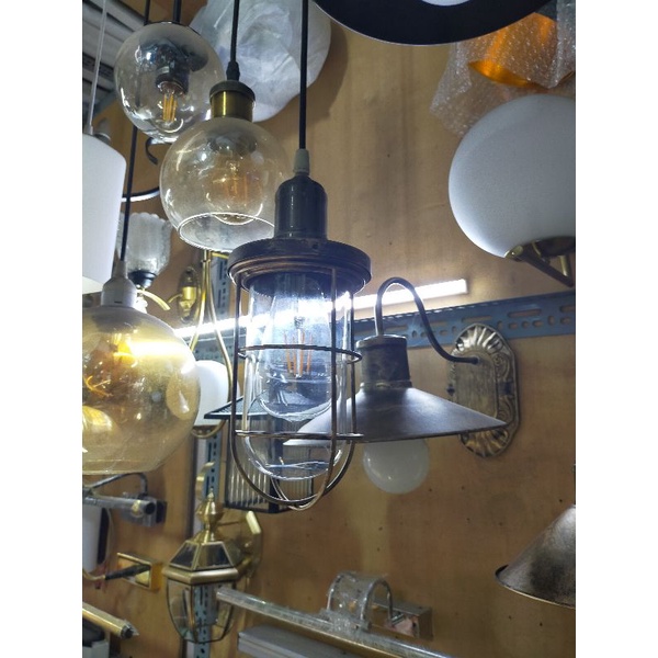 Đèn thả chao thủy tinh