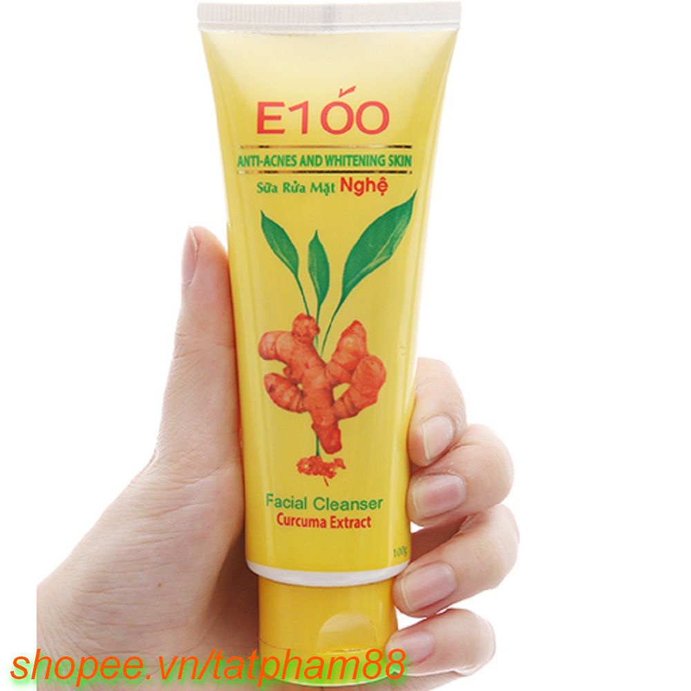 Sữa rửa mặt E100 nghệ 100ml 100% chính hãng