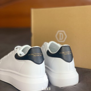 💥𝐆𝐈𝐀́ 𝐆𝐈𝐀̣̂𝐓 𝐆𝐀̂𝐍!!!💥 Giày Unisex Domba gót Đen Mã H-9111