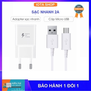 Bộ Sạc Nhanh Cho Samsung Galaxy S7, S7e J2, J3, J4, J5, J6, J7 Prime Pro LTE 2019