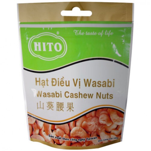 Hạt điều Hito vị wasabi 100g