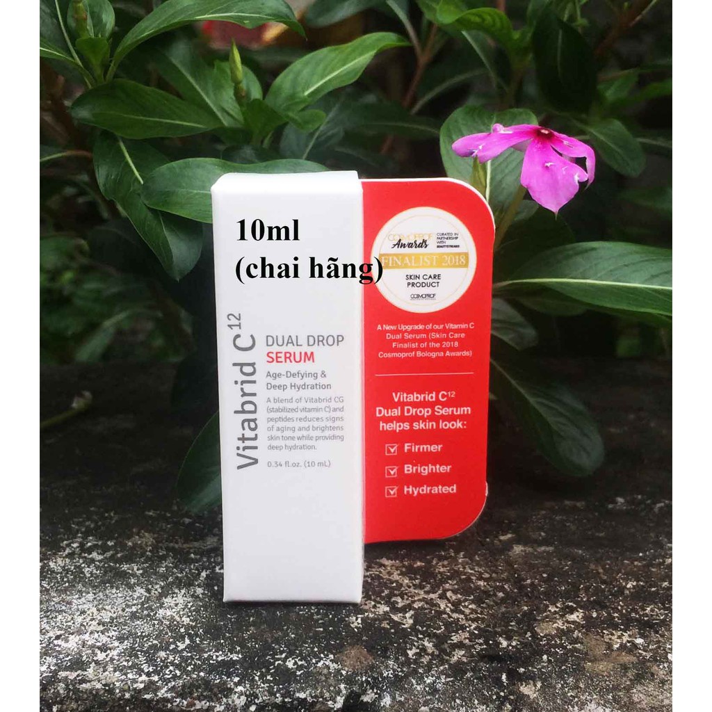 Serum dưỡng trắng mờ thâm nám Vitabrid Dual Drop Serum