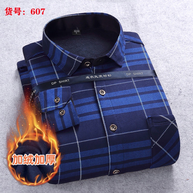 Áo Sơ Mi Nam Tay Dài Sọc Caro Thời Trang Mới