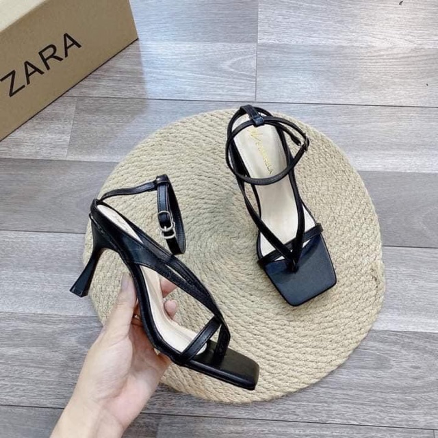 GIÀY SANDAL CAO GÓT XỎ NGÓN GÓT NHỌN HÀNG VNXK CAO CẤP LOẠI 1