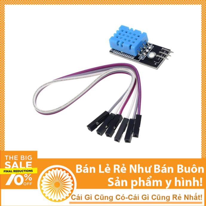 Module Cảm Biến Đo Nhiệt Độ Và Độ Ẩm DHT11