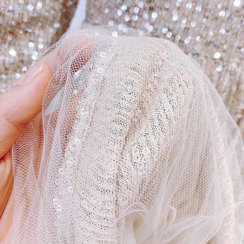 Váy kim tuyến lót lông cao cấp bé gái