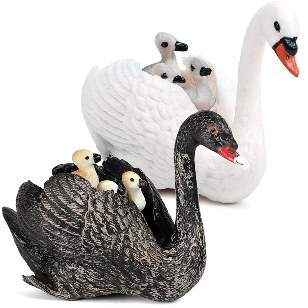 Mô Hình Thiên Nga Bằng Nhựa Dùng Trang Trí Tiểu Cảnh