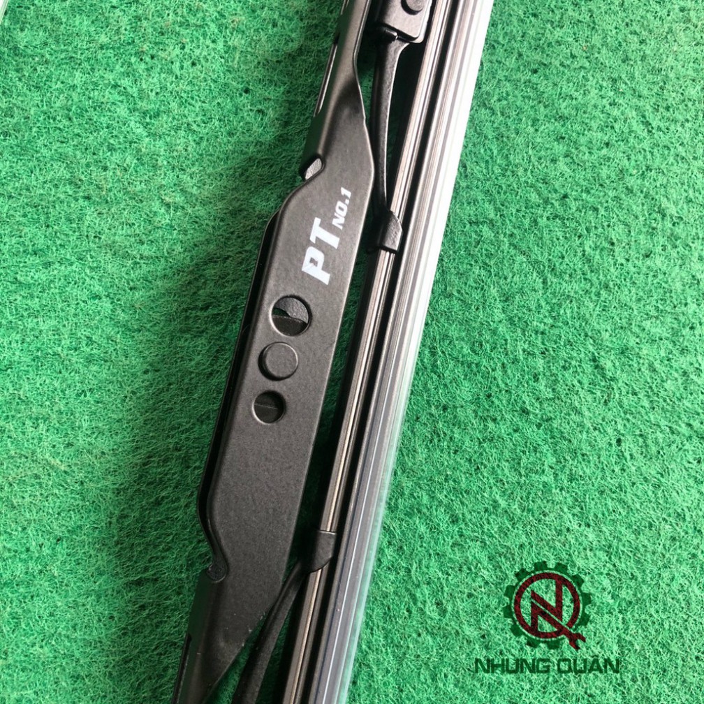 Chổi Gạt Mưa Khung Thép PT Chính Hãng Cao Cấp Dài 40-60cm