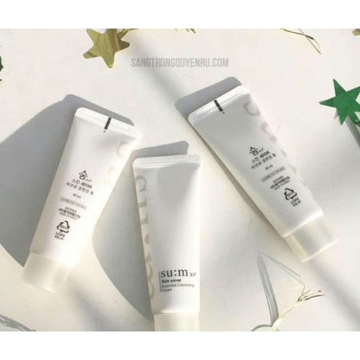 Sữa rửa mặt Sum Skin Saver Essential Cleansing Foam 40ml làm sạch bụi bẩn bã nhờn không gây kích ứng | BigBuy360 - bigbuy360.vn