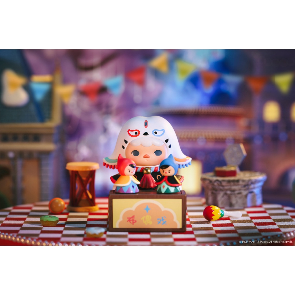 Pop mart popmart Đồ Chơi Nghệ Thuật Lễ Hội Khóa Hộp Mù Dễ Thương Làm Quà Tặng Cho Bé