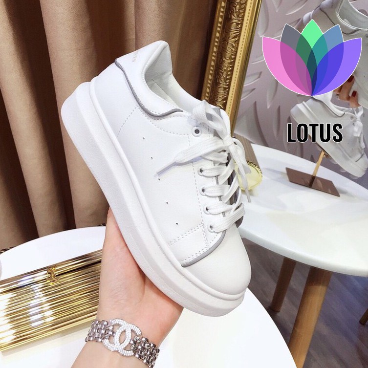 Giày thể thao nữ MCQ phản quang phát sáng - . [Lotus - Siêu khuyến mại ]