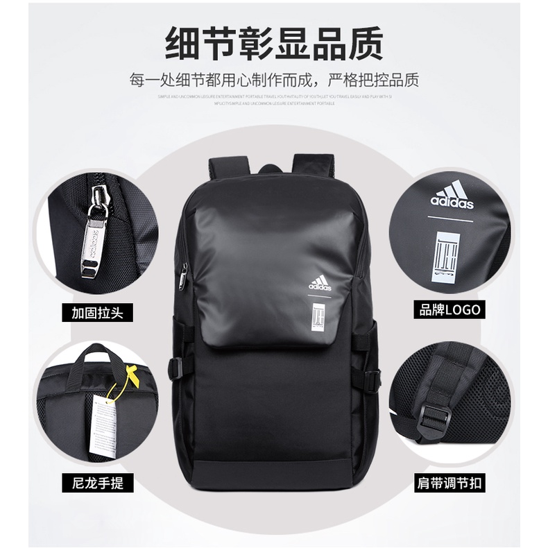 Adidas Ba Lô Du Lịch Thể Thao Unisex Chất Lượng Cao Thời Trang -KZ808