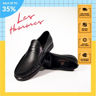Giày Tây Lười Công Sở Nam Loafer Da Bò Nguyên Tấm cao cấp Cực Đẹp Les Hommes LH06