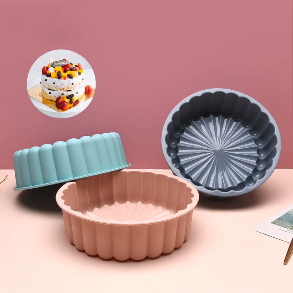 AUGUSTINA Khuôn Nướng Bánh Hình Hoa Hướng Dương Có Thể Gấp Gọn Tiện Dụng DIY