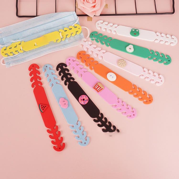 Dây Đeo Khẩu Trang SOLANO Quai Đeo Khẩu Trang Hoạt Hình Tai Giả Chống Đau Tai Cho Bé FA-001223