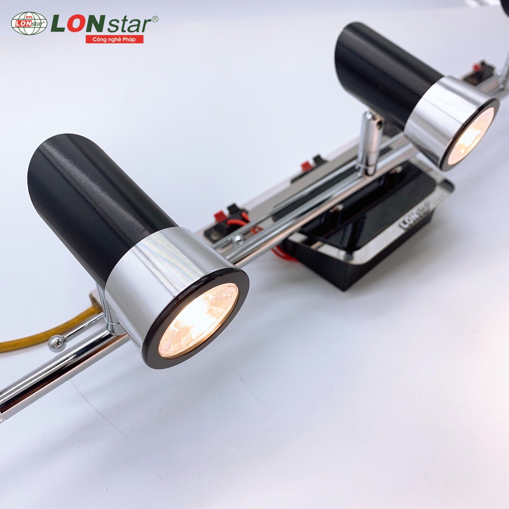 Đèn soi tranh ,đèn rọi gương LED COB hiện đại thương hiệu LONstar (8149-3)- ĐIỂU CHỈNH ĐƯỢC GÓC CHIẾU