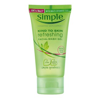 Sữa rửa mặt Simple Kind to Skin Refreshing Facial Wash mini 50ml