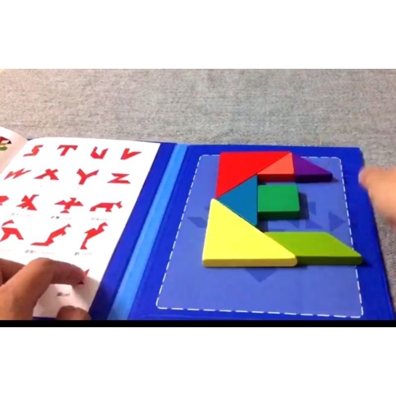 Tangram ghép hình nam châm