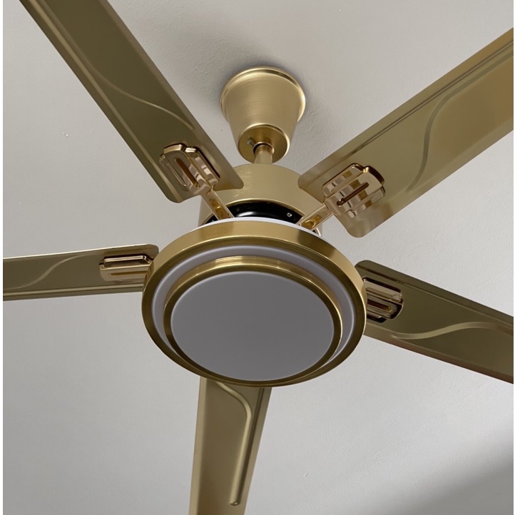 Quạt Trần Đèn 5 Cánh QTD8008G, Quạt Trần Trang Trí Nội Thất Phòng Khách,Phòng Ngủ
