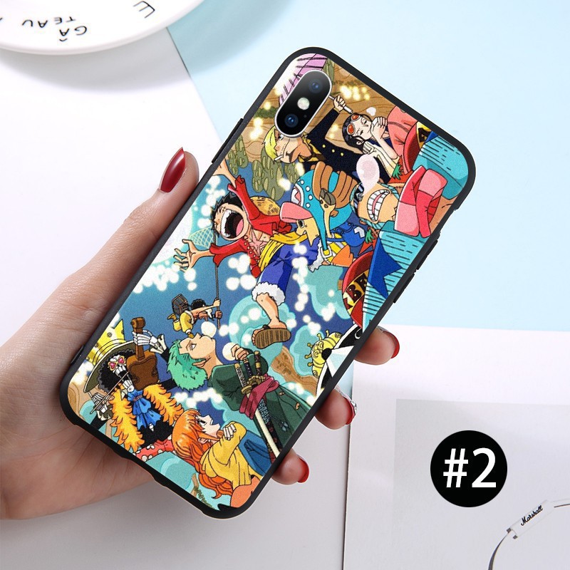 💖TOP💖 Ốp lưng iphone 7 8 7plus 6 6s 11 pro max x xs xr xsmax one piece luffy anime - A1271