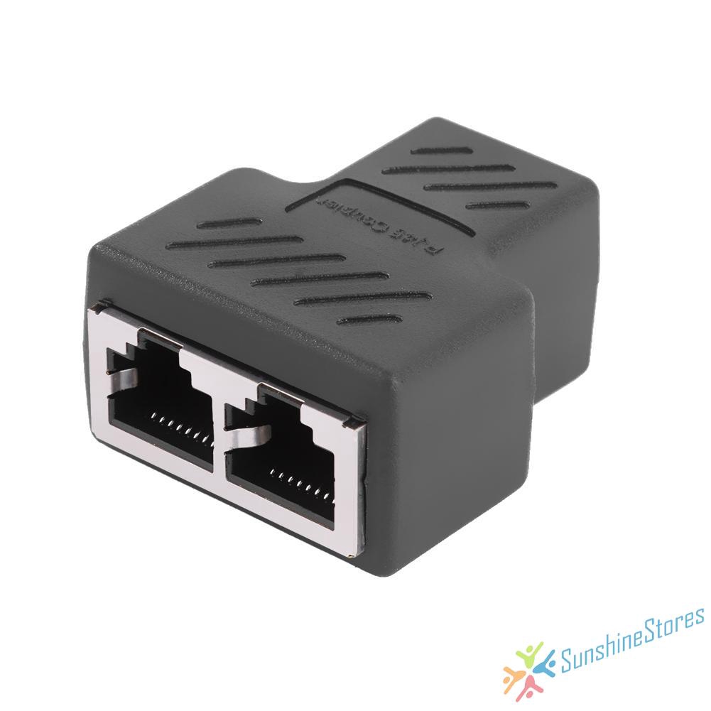 Đầu Nối Dây Mạng LAN RJ45 Chuyển Từ 1 Thành 2