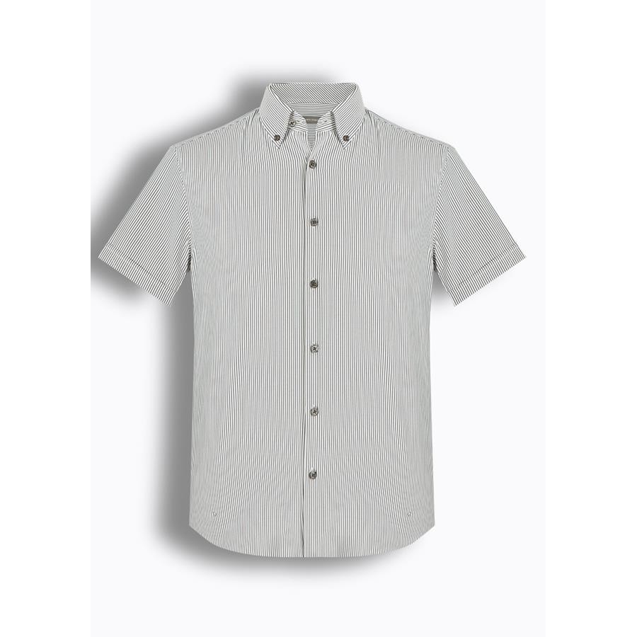 Áo sơ mi tay ngắn Hàn Quốc The Shirts Studio TD45F6157BK