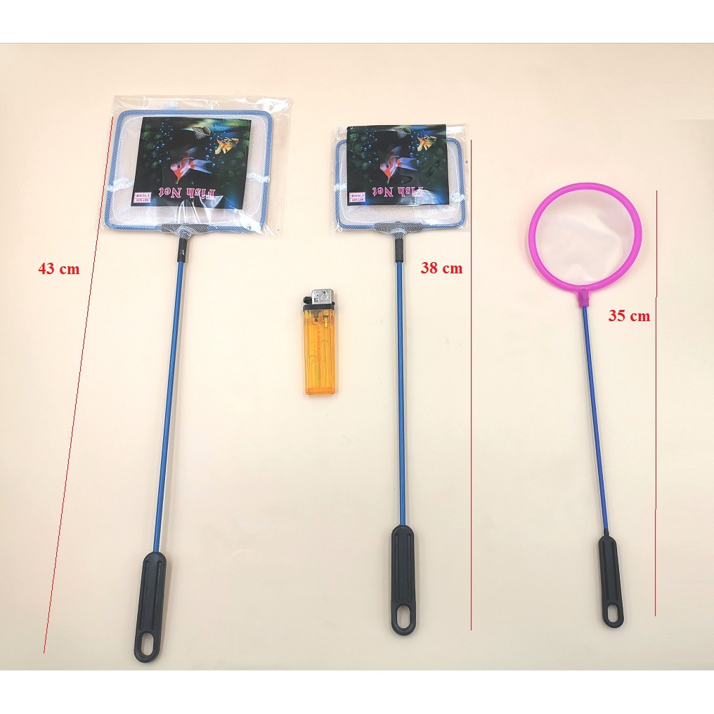 Vợt dành cho bể cá nhiều kích thước