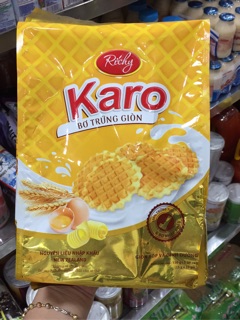 Bánh karo bơ trứng giòn