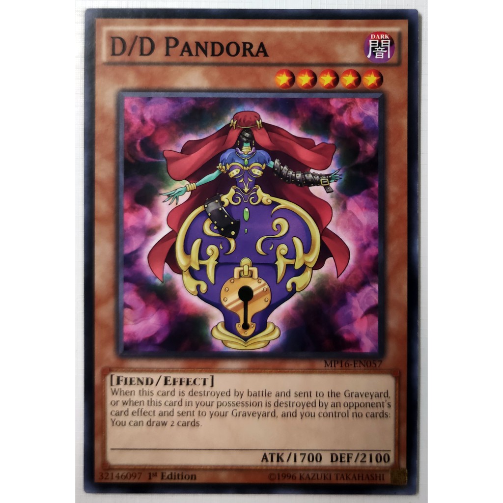 [Thẻ Yugioh] D/D Pandora |EN| Common (ARC-V)