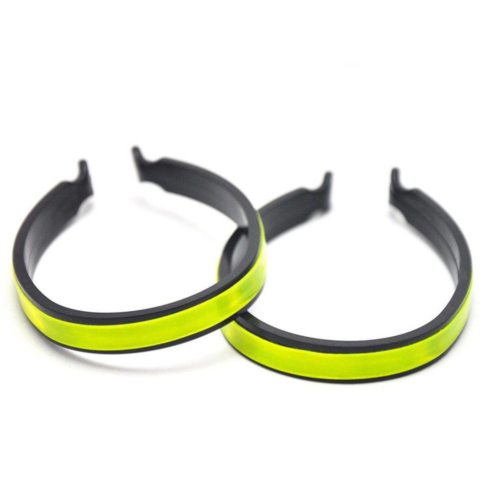 Danilo Kẹp Quần Dài Tới Mắt Cá Chân Màu Dạ Quang Phản Quang Tiện Dụng Khi Đi Xe Đạp